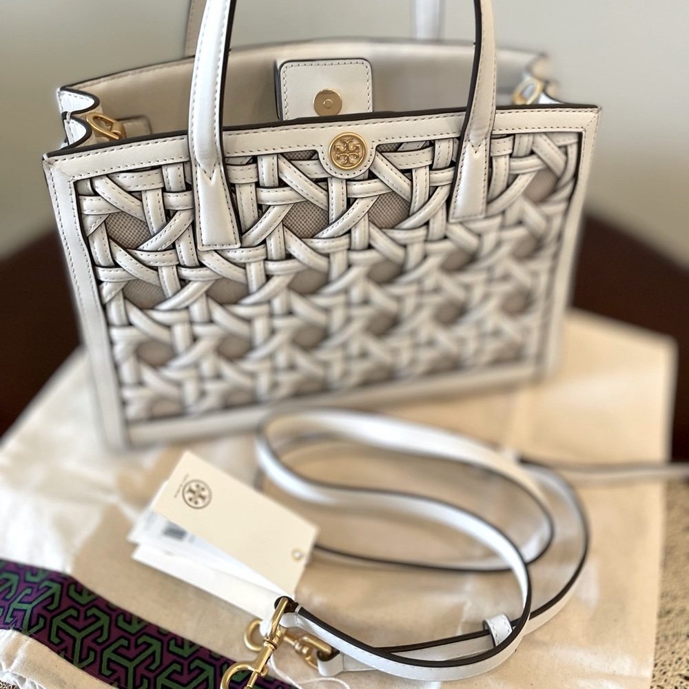 Walker Basketweave Small Satchel
